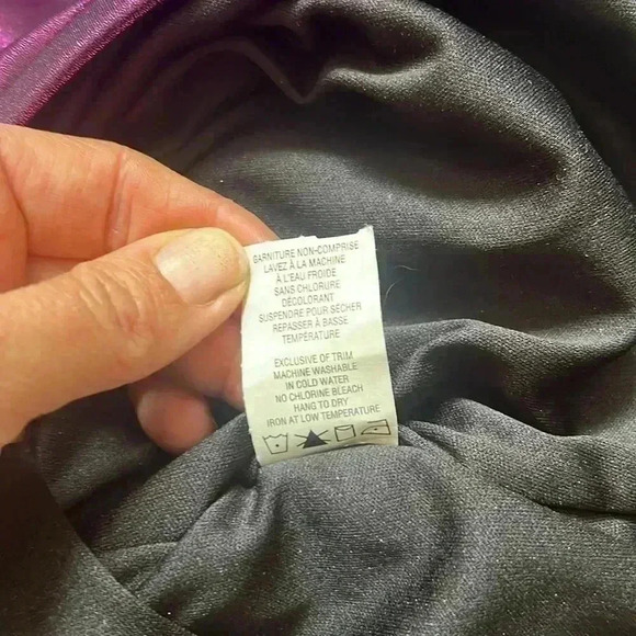 🔥SUBWAY🔥  | Fuchsia foil ruched tube top dress - Picture 9 of 10